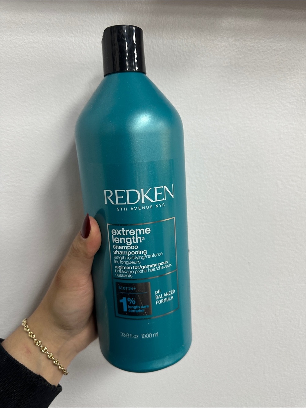 Redken Extreme Length Shampoo - Teal Bottle
